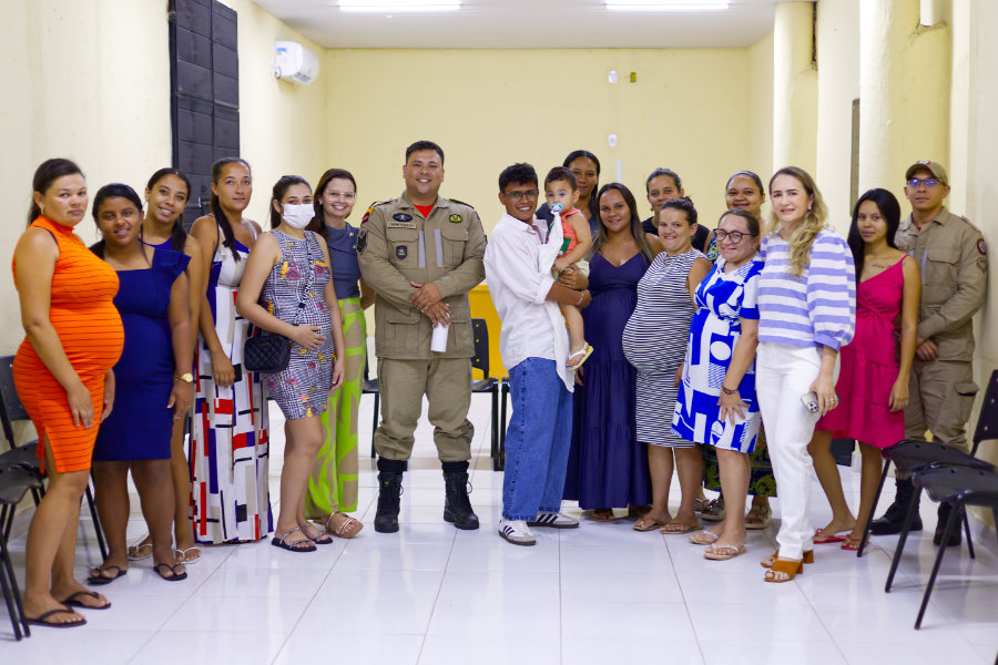 Gestantes participam de palestra sobre primeiros socorros em São José da Lagoa Tapada