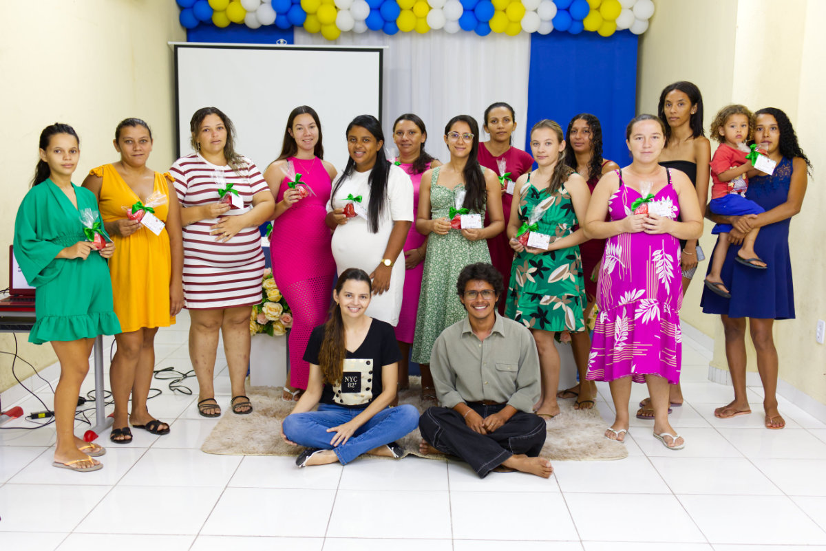CRAS de São José da Lagoa Tapada realiza retrospectiva com grupo de gestantes Mães do Amanhã