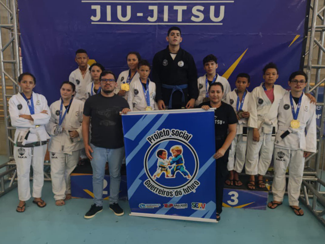 Usuários do SCFV de São José da Lagoa Tapada conquistam medalhas em campeonato de jiu-jítsu