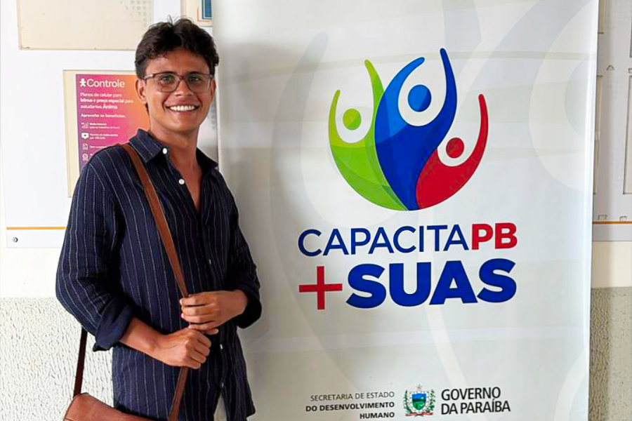 Coordenador do CRAS de São José da Lagoa Tapada participa do CAPACITAPB+SUAS em João Pessoa