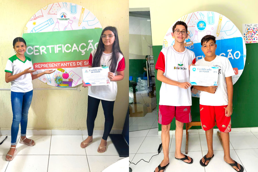 Democracia na escola: alunos do Ensino Fundamental II elegem seus representantes em São José da Lagoa Tapada